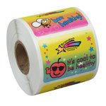 Super Kid Sticker Roll - Healthy Habits