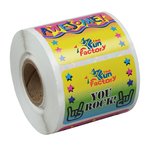 Super Kid Sticker Roll - Wow Words