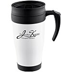 Insulated Tumbler with Handle - 16 oz. - Opaque