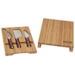  Small Bamboo Cutting Board with Silicone Ring 158824