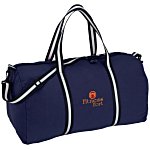 Cotton 22" Weekender Duffel - Embroidered