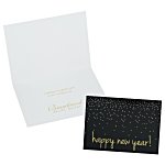 Happy New Year Confetti Greeting Card