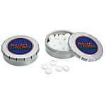 Mini Snap-It Tin with Sugar-Free Mints 6481-SF : 4imprint.com