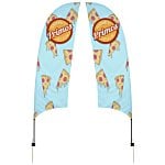 Outdoor Value Razor Sail Sign - 10-1/2' - Two Sided