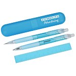 Caribbean Pen and Mechanical Pencil Set with Ruler