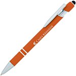 Incline Soft Touch Stylus Metal Pen - Laser Engraved - 24 hr