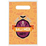 Recyclable Full Color Die Cut Handle Plastic Bag - 9" x 7-1/2"