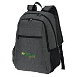 4imprint Heathered 15" Laptop Backpack - Embroidered