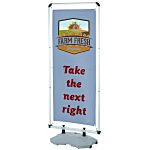 FrameWorx Outdoor Flex Banner Stand - Two Sided