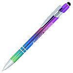 Personalized Custom Rainbow Tie Dye Colorful Pens with Stylus Tip,  Customized Engraving Ballpoint Pens with Name Massage Text Logo, Gift Ideas  for
