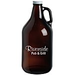 Amber Growler with Lid - 64 oz.