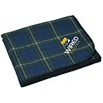 Aberdeen Fleece Blanket - Embroidered
