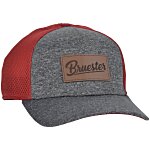 New Era Silhouette Stretch Fit Meshback Cap - Laser Engraved Patch