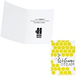 Honeycomb Welcome to the Team Card