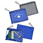 Geometric Clear Pouch