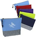 Color Block Travel Pouch