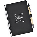 Tacoma Spiral Notebook with Pen - 7" x 5" - 24 hr