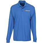 Opponent Micro Pique Long Sleeve Wicking Polo