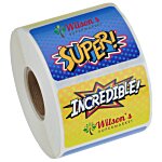 Super Kid Sticker Roll - Superhero Praise