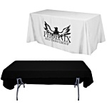 Flat 3-Sided Table Cover - 6'