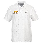 Under Armour 3.0 Printed Performance Polo - Embroidered