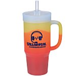 Silipint Tumbler with Straw - 32 oz. - Multicolor