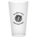 Frosted Pint Glass - 16 Oz.
