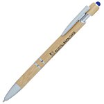 Carter Incline Bamboo Stylus Pen - 24 hr