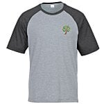 Voltage Tri-Blend Wicking T-Shirt - Men's - Colorblock - Embroidered