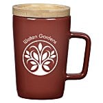 Sonder Coffee Mug with Bamboo Lid/Coaster - 14 oz.