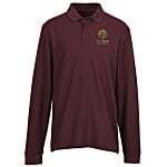 Signature Pique Long Sleeve Polo - Men's