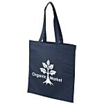 Organic 8 oz. Cotton Flat Tote