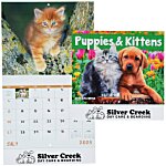 Puppies & Kittens Calendar - Stapled