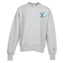 Champion Reverse Weave 12 oz. Crew Sweatshirt - Embroidered