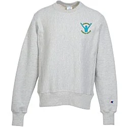 Champion Reverse Weave 12 oz. Crew Sweatshirt - Embroidered