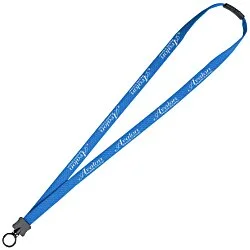 Lanyard with Neck Clasp - 5/8" - 32" - Plastic O-Ring