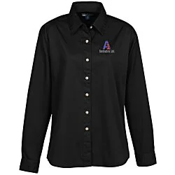 Blue Generation LS Teflon Treated Twill Shirt - Ladies'