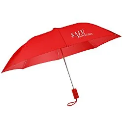 42" Folding Umbrella with Auto Open - Solid - 42" Arc