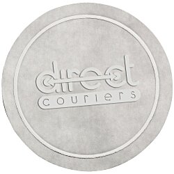 Embossed Seal by the Roll - Circle - Smooth Edge - 1-1/2"
