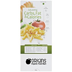 Calculating Carbs, Fat & Calories Pocket Slider