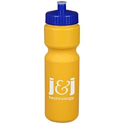 Sport Bottle with Push Pull Lid - 28 oz. - Colors