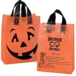 Halloween Orange Frosted Shopper