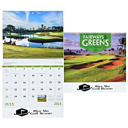 Fairways & Greens Calendar - Spiral