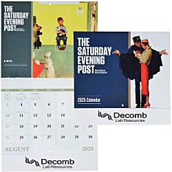 The Saturday Evening Post Norman Rockwell Calendar - Stapled