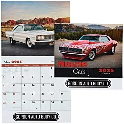 Muscle Cars Calendar - Stapled