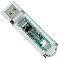 USB 2.0 Flash Drive - 2GB - Translucent