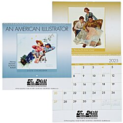 An American Illustrator Calendar - Spiral
