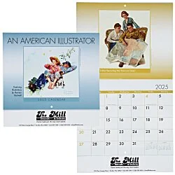 An American Illustrator Calendar - Stapled