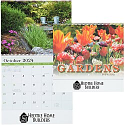 Beautiful Gardens Calendar - Spiral