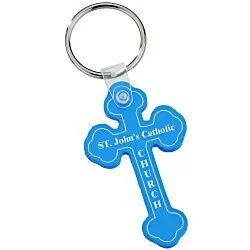 Cross Soft Keychain - Translucent